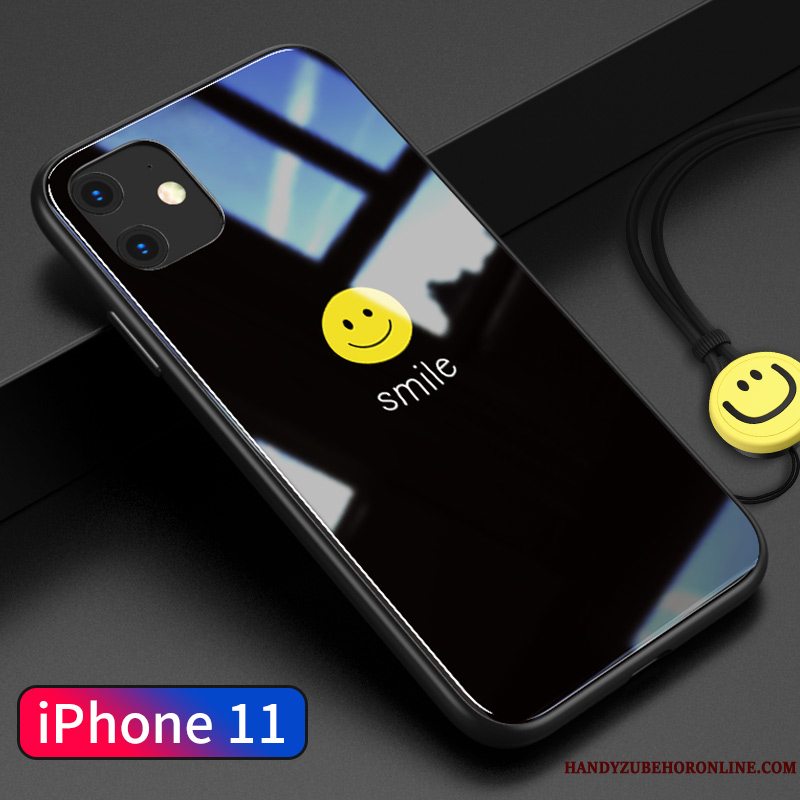Etui iPhone 11 Cartoon Smiley Elskeren, Cover iPhone 11 Tasker Simple Kærlighed