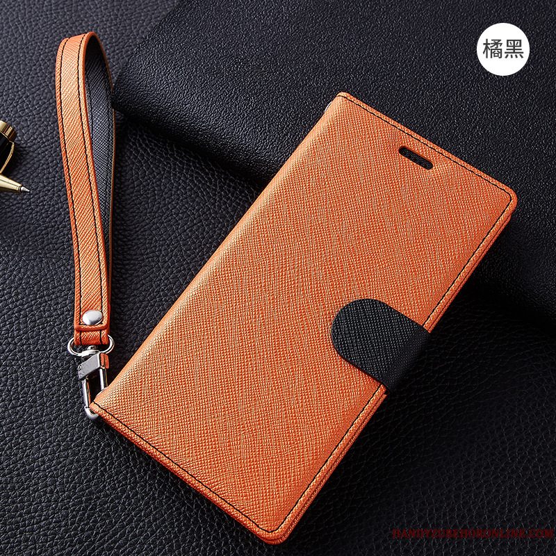 Etui iPhone 11 Folio Rød Telefon, Cover iPhone 11 Læder Model Ny