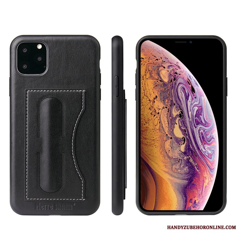 Etui iPhone 11 Pro Beskyttelse Simple Kort, Cover iPhone 11 Pro Tasker Telefonsort