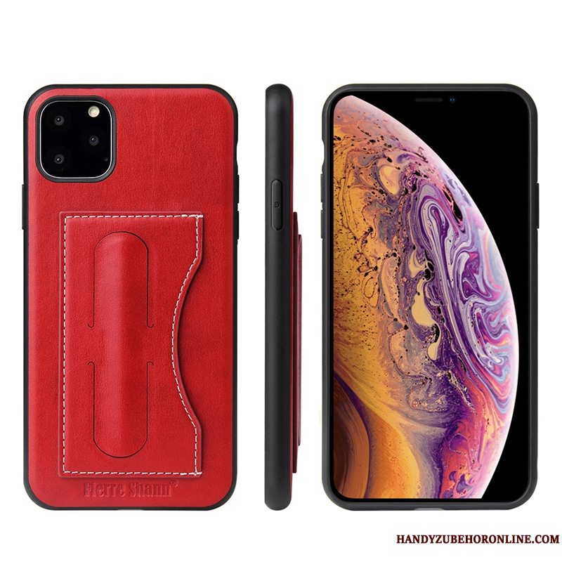 Etui iPhone 11 Pro Beskyttelse Simple Kort, Cover iPhone 11 Pro Tasker Telefonsort