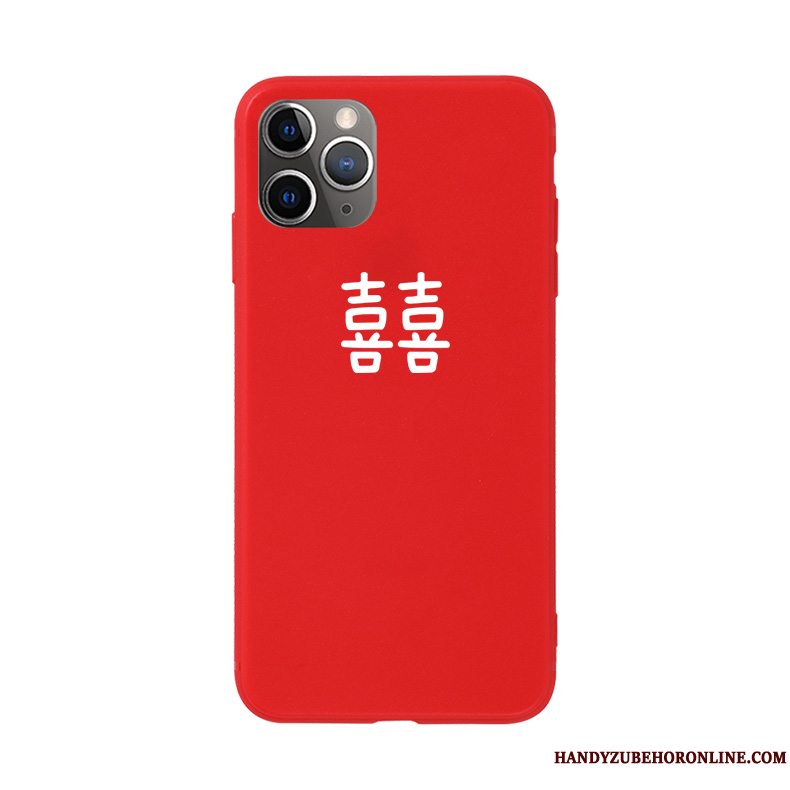 Etui iPhone 11 Pro Blød Sort Af Personlighed, Cover iPhone 11 Pro Kreativ Stor Telefon