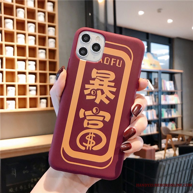 Etui iPhone 11 Pro Cartoon Ny Telefon, Cover iPhone 11 Pro Rød Joyous