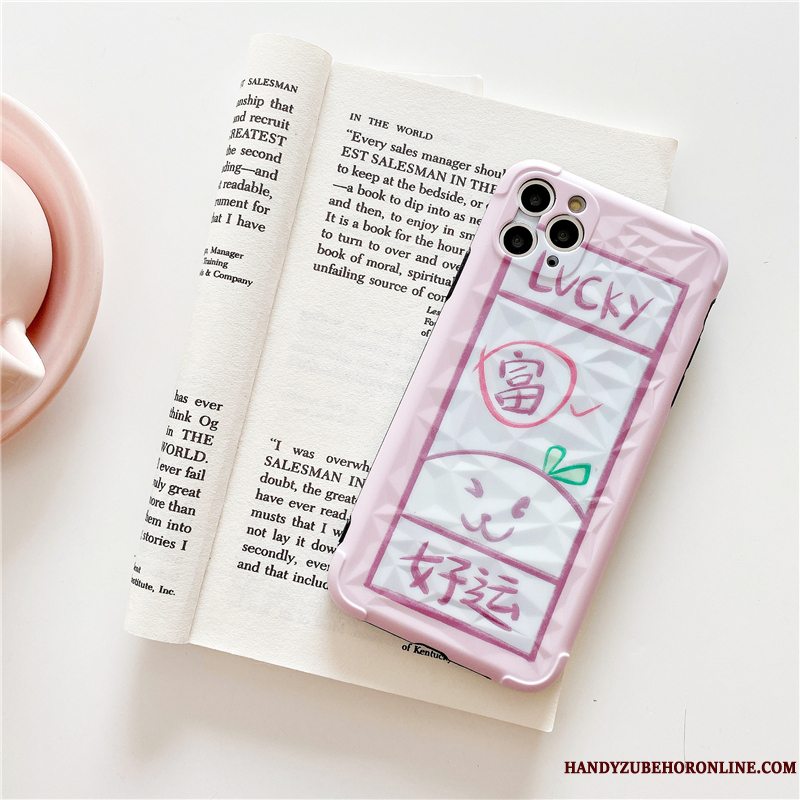 Etui iPhone 11 Pro Cartoon Telefongrøn, Cover iPhone 11 Pro Smuk