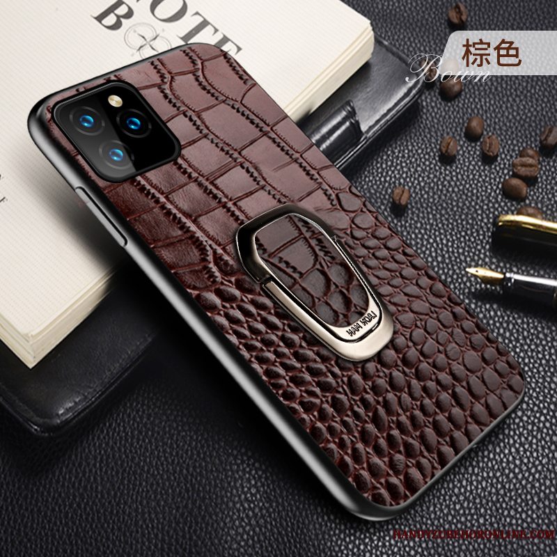 Etui iPhone 11 Pro Kreativ Blå Bil, Cover iPhone 11 Pro Tasker Business Telefon