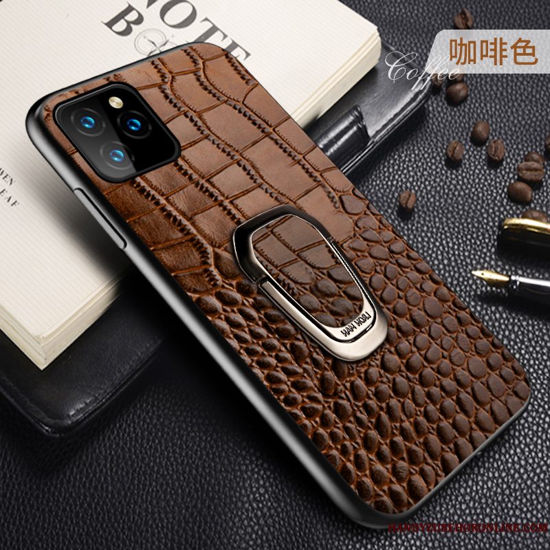 Etui iPhone 11 Pro Kreativ Blå Bil, Cover iPhone 11 Pro Tasker Business Telefon