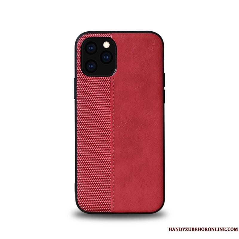 Etui iPhone 11 Pro Læder Anti-fald Simple, Cover iPhone 11 Pro Beskyttelse Ny Business