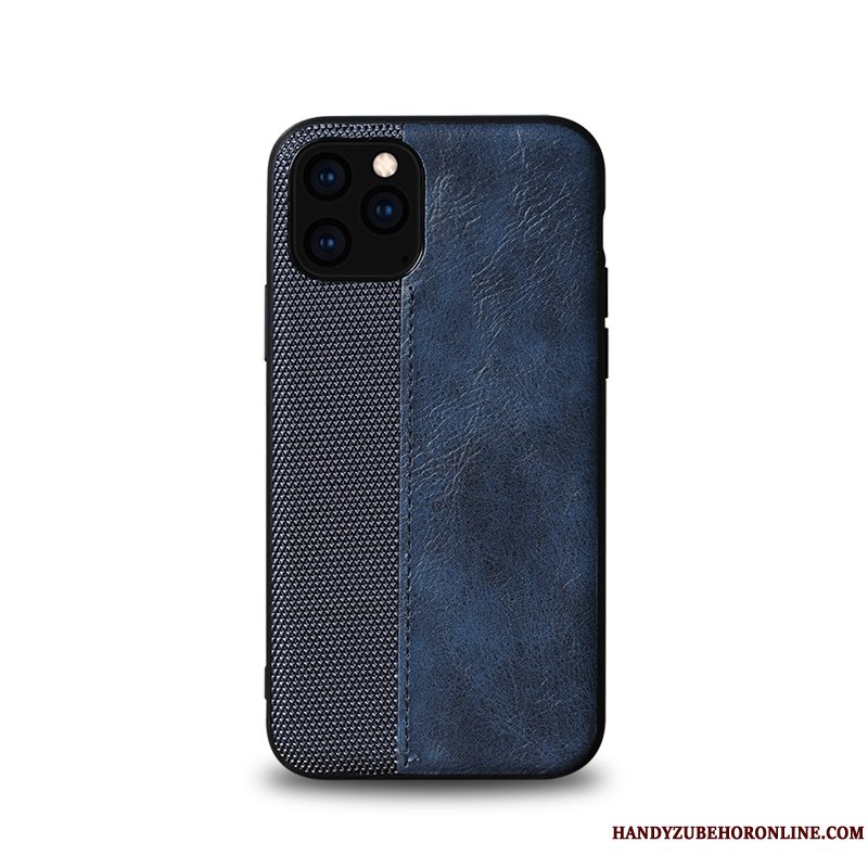 Etui iPhone 11 Pro Læder Anti-fald Simple, Cover iPhone 11 Pro Beskyttelse Ny Business