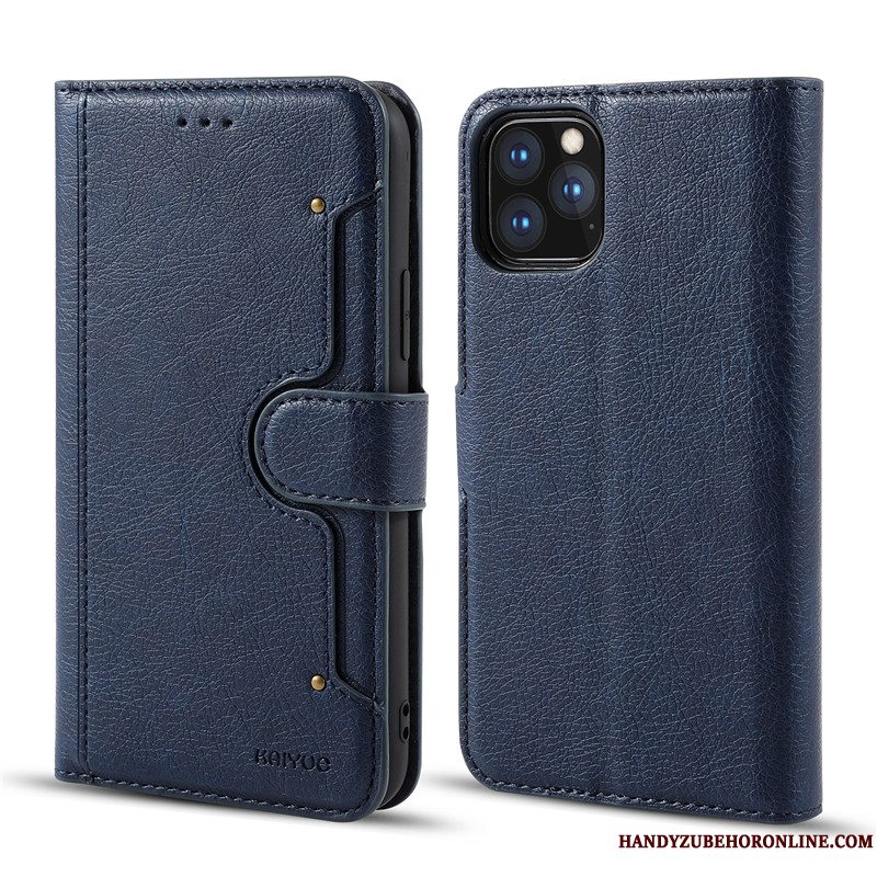 Etui iPhone 11 Pro Max Blød Ny Anti-fald, Cover iPhone 11 Pro Max Beskyttelse Telefonsort