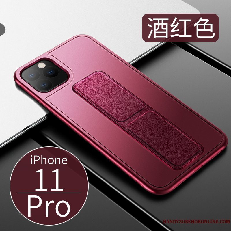 Etui iPhone 11 Pro Max Blød Sort Telefon, Cover iPhone 11 Pro Max Tasker Anti-fald Ny