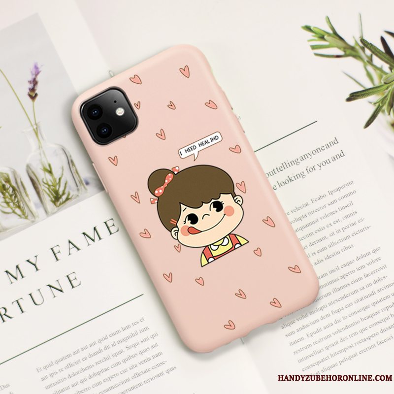 Etui iPhone 11 Pro Max Blød Trendy Elskeren, Cover iPhone 11 Pro Max Cartoon Blå Tynd