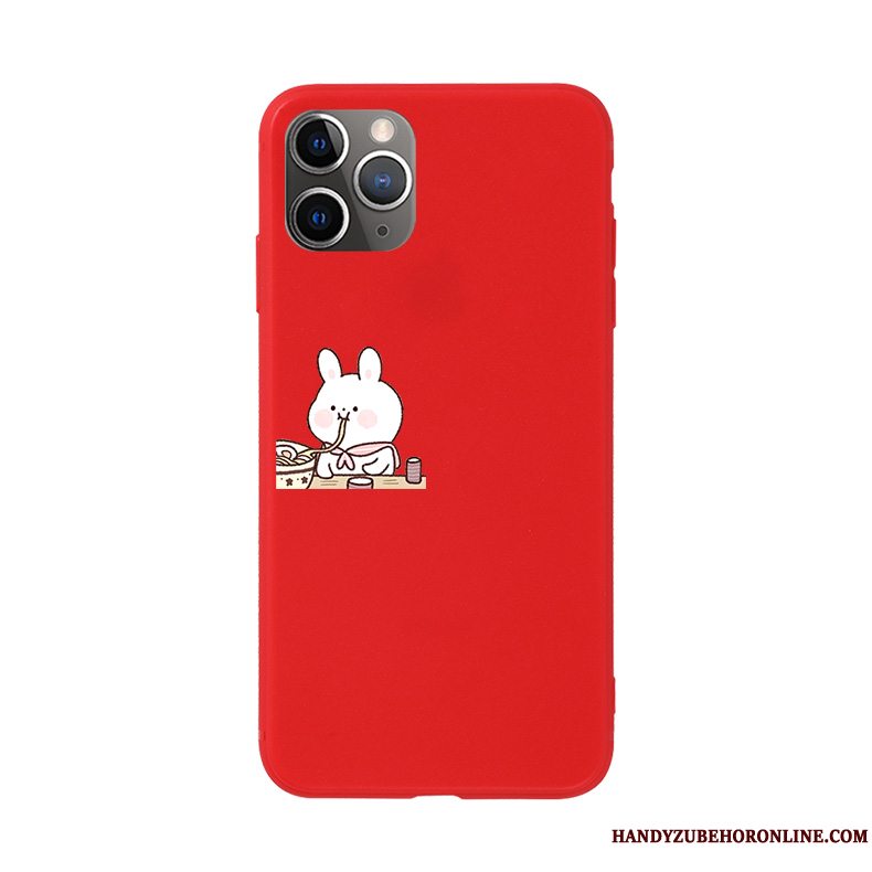 Etui iPhone 11 Pro Max Cartoon Nuttet Kanin, Cover iPhone 11 Pro Max Blød Telefonelskeren