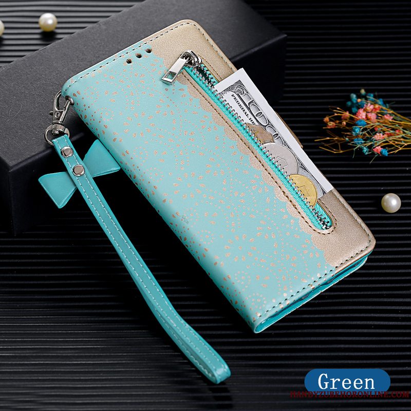 Etui iPhone 11 Pro Max Tasker Lynlås Hængende Ornamenter, Cover iPhone 11 Pro Max Kreativ Kort High End