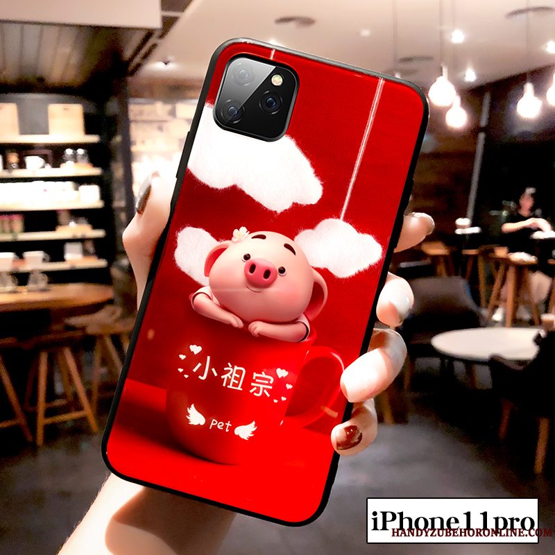Etui iPhone 11 Pro Max Tasker Net Red Trendy, Cover iPhone 11 Pro Max Kreativ Elskeren Ny