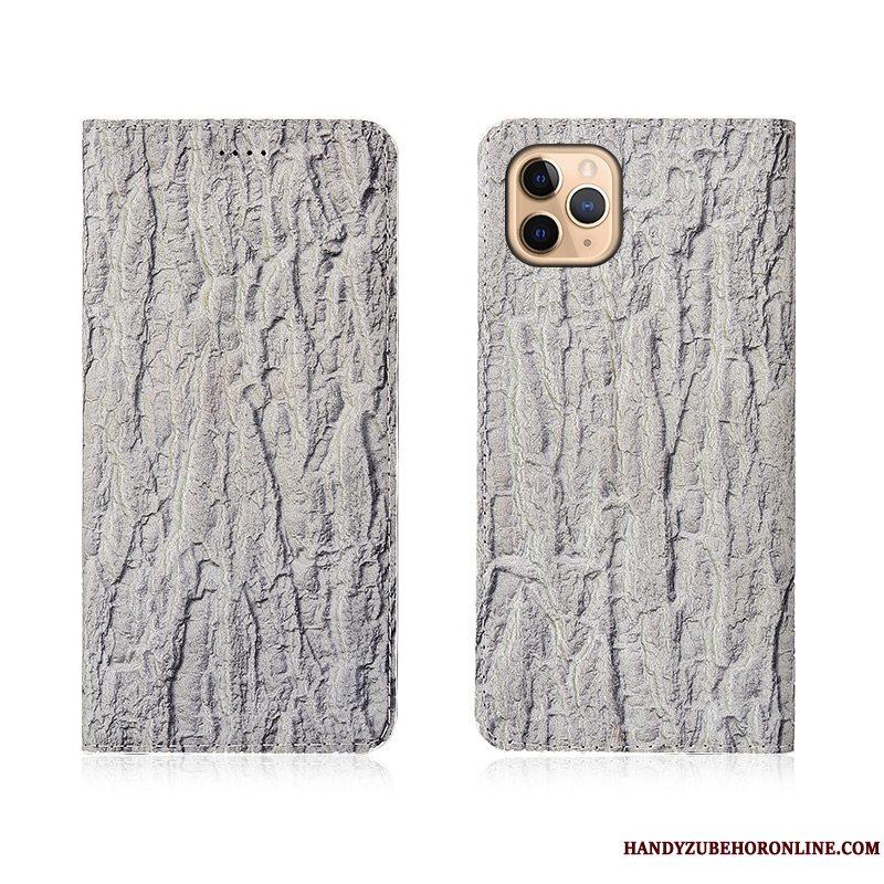 Etui iPhone 11 Pro Silikone Anti-fald Telefon, Cover iPhone 11 Pro Kreativ Tree Rød