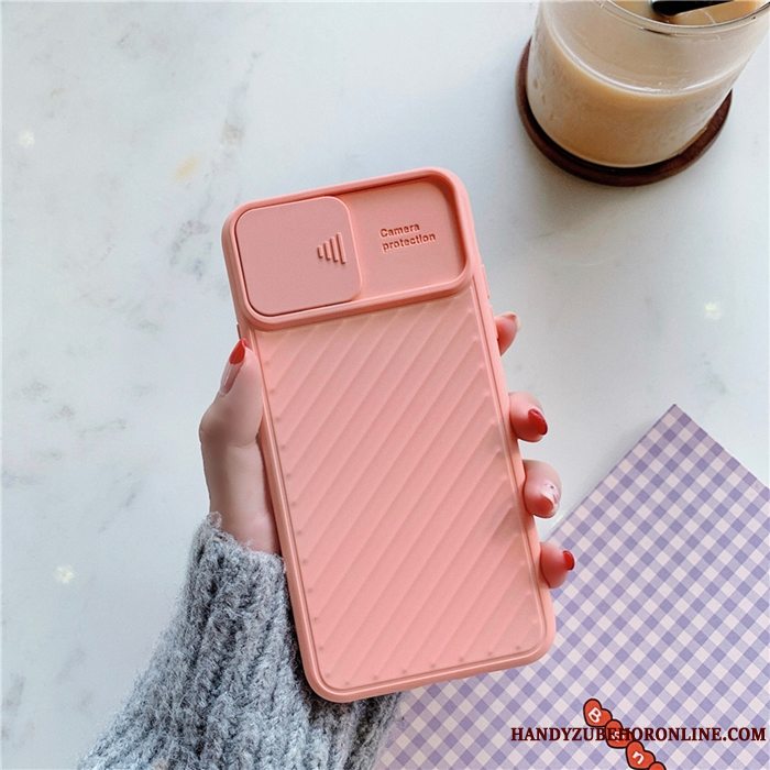 Etui iPhone 11 Pro Tasker Original Nubuck, Cover iPhone 11 Pro Silikone Telefonanti-fald