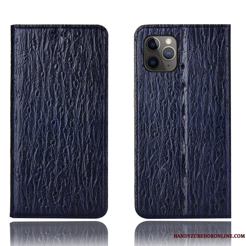 Etui iPhone 11 Pro Tasker Telefonrød, Cover iPhone 11 Pro Folio Fugl Mønster