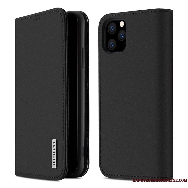 Etui iPhone 11 Pro Tasker Telefonrød, Cover iPhone 11 Pro Læder Anti-fald Ny