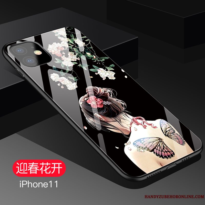 Etui iPhone 11 Tasker Af Personlighed Anti-fald, Cover iPhone 11 Silikone Telefontynd