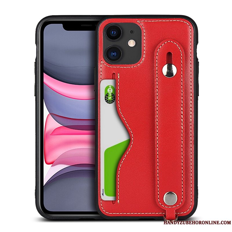 Etui iPhone 11 Tasker Hængende Ornamenter High End, Cover iPhone 11 Support Kvalitet Grøn