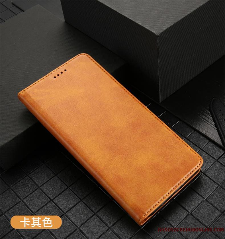 Etui iPhone 11 Tasker Kort Telefon, Cover iPhone 11 Folio Anti-fald Sort