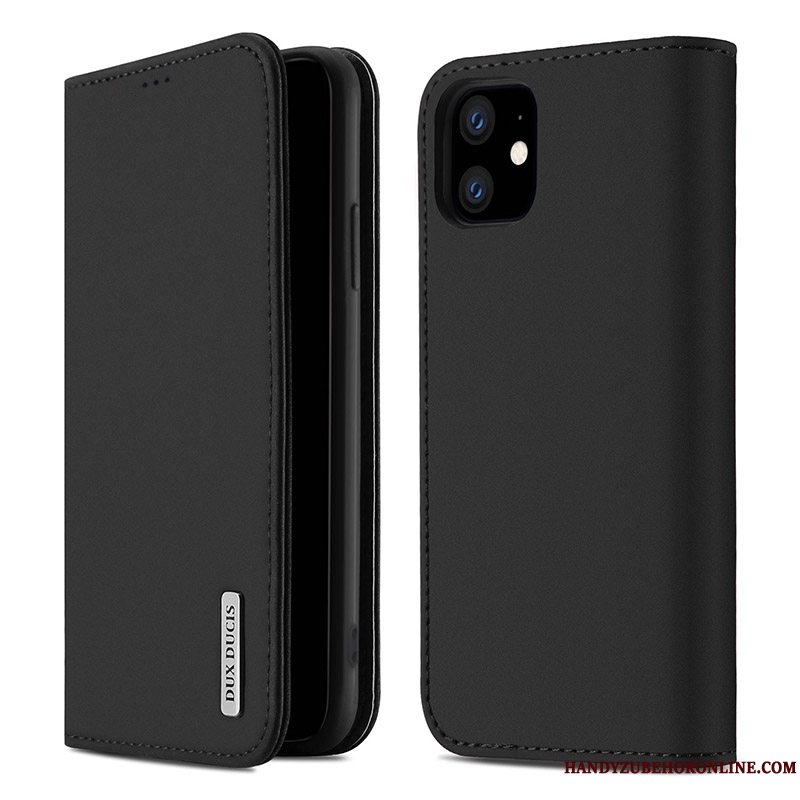 Etui iPhone 11 Tasker Ny Rød, Cover iPhone 11 Læder Telefonanti-fald