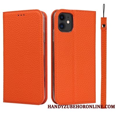 Etui iPhone 12 Luksus High End Telefon, Cover iPhone 12 Tasker Grøn Cow