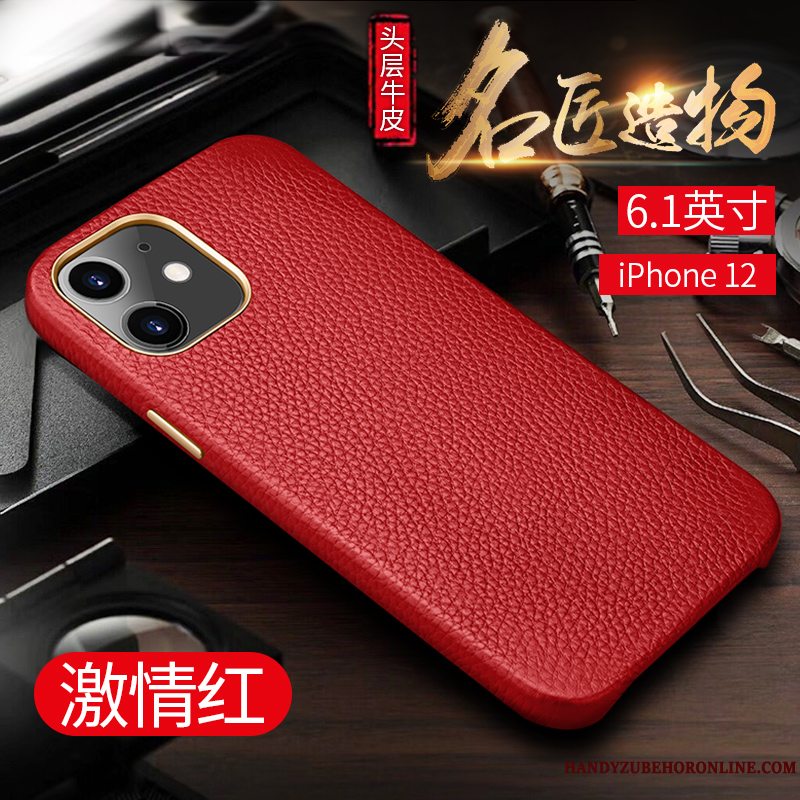 Etui iPhone 12 Luksus Lille Sektion Business, Cover iPhone 12 Beskyttelse High End Trendy