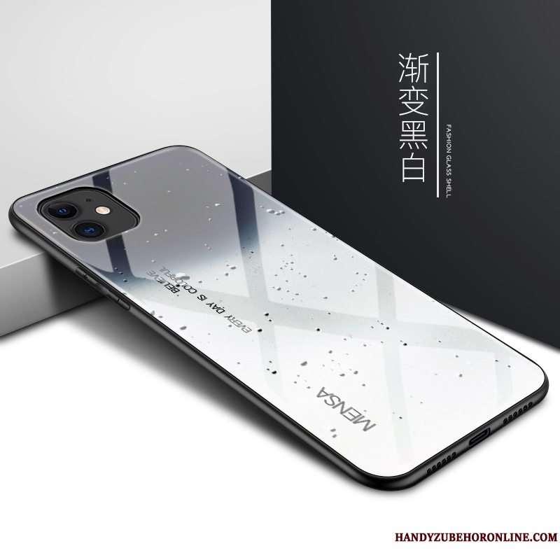 Etui iPhone 12 Mini Tasker Telefonglas, Cover iPhone 12 Mini Beskyttelse Anti-fald Blå