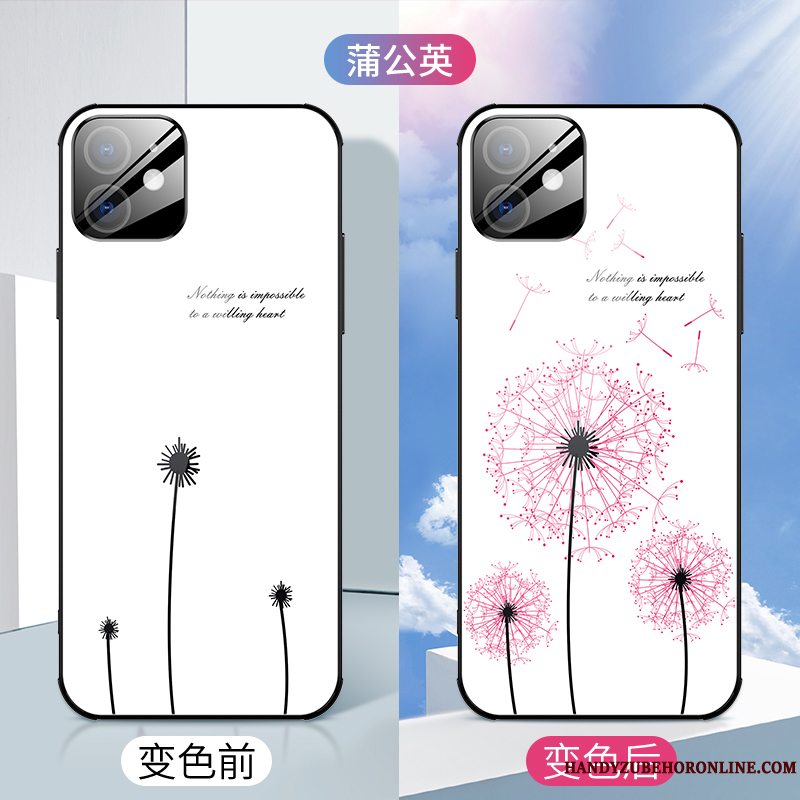 Etui iPhone 12 Mini Tasker Telefontynd, Cover iPhone 12 Mini Kreativ Ny Blomster
