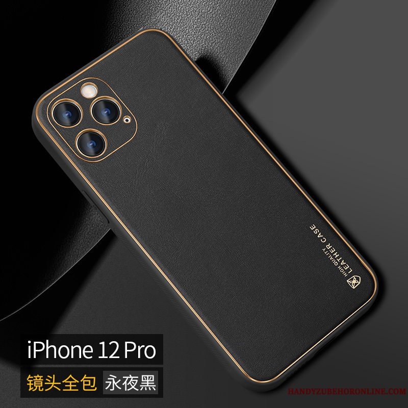 Etui iPhone 12 Pro Beskyttelse Ny Telefon, Cover iPhone 12 Pro Blød Af Personlighed Lyserød