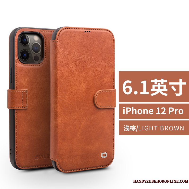 Etui iPhone 12 Pro Tasker Kort Business, Cover iPhone 12 Pro Beskyttelse Telefonhigh End