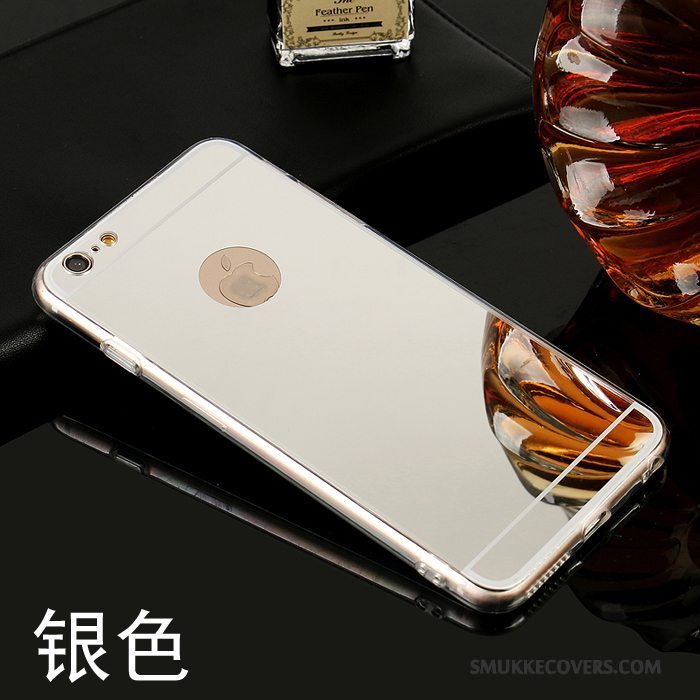 Etui iPhone 4/4s Silikone Trend Simple, Cover iPhone 4/4s Blød Anti-fald Spejl