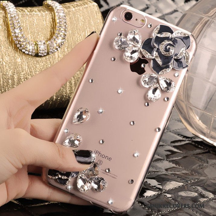 Etui iPhone 4/4s Strass Ny Rød, Cover iPhone 4/4s Beskyttelse Trend