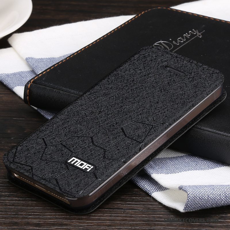 Etui iPhone 5/5s Beskyttelse Hvid Trend, Cover iPhone 5/5s Silikone Anti-fald Nubuck