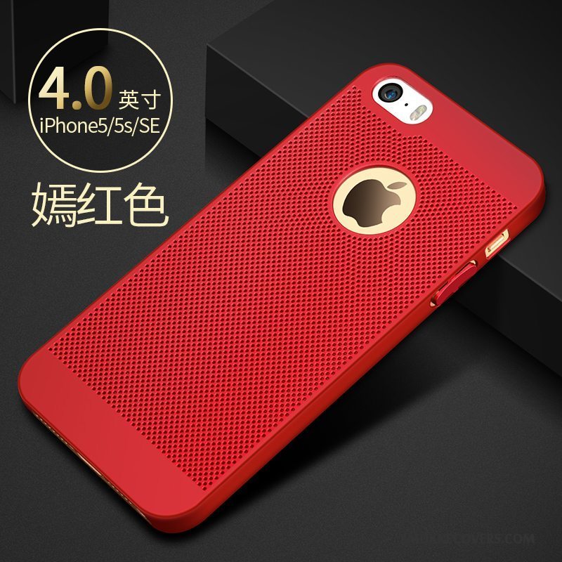 Etui iPhone 5/5s Beskyttelse Udstrålende Nubuck, Cover iPhone 5/5s Trend Telefon