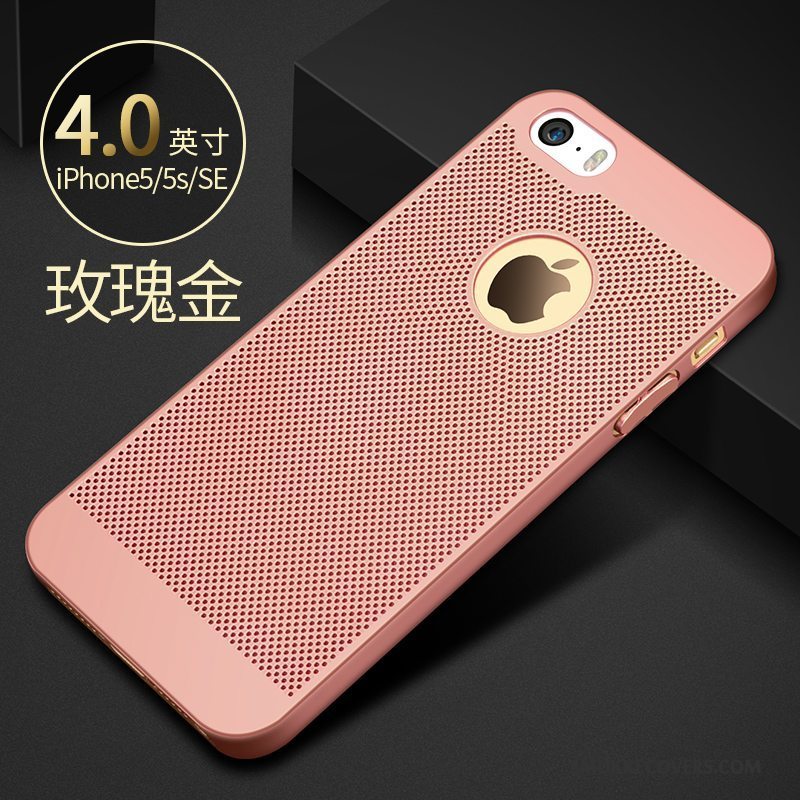 Etui iPhone 5/5s Beskyttelse Udstrålende Nubuck, Cover iPhone 5/5s Trend Telefon