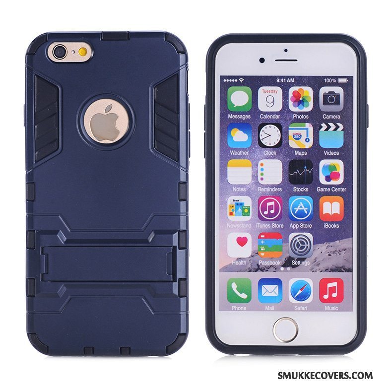 Etui iPhone 5/5s Blød Anti-fald Telefon, Cover iPhone 5/5s Beskyttelse Sølv Hård