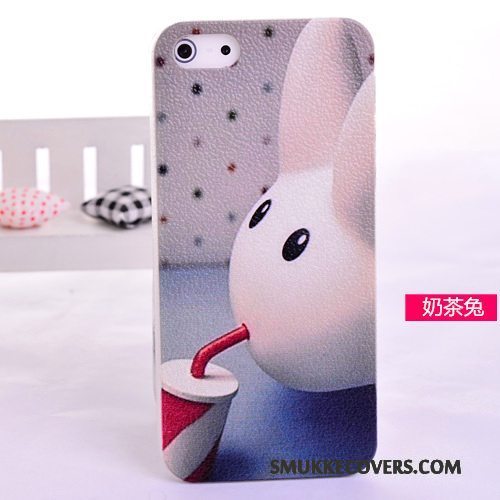 Etui iPhone 5/5s Cartoon Mønster Telefon, Cover iPhone 5/5s Farve