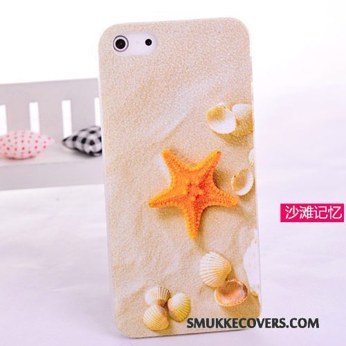 Etui iPhone 5/5s Cartoon Mønster Telefon, Cover iPhone 5/5s Farve
