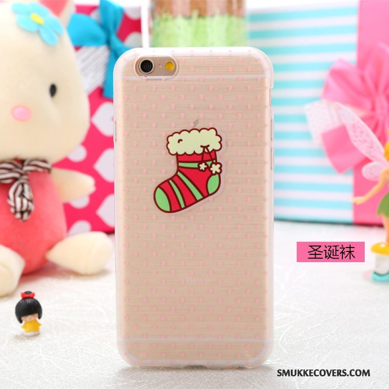 Etui iPhone 5/5s Cartoon Telefongennemsigtig, Cover iPhone 5/5s Farve Smuk