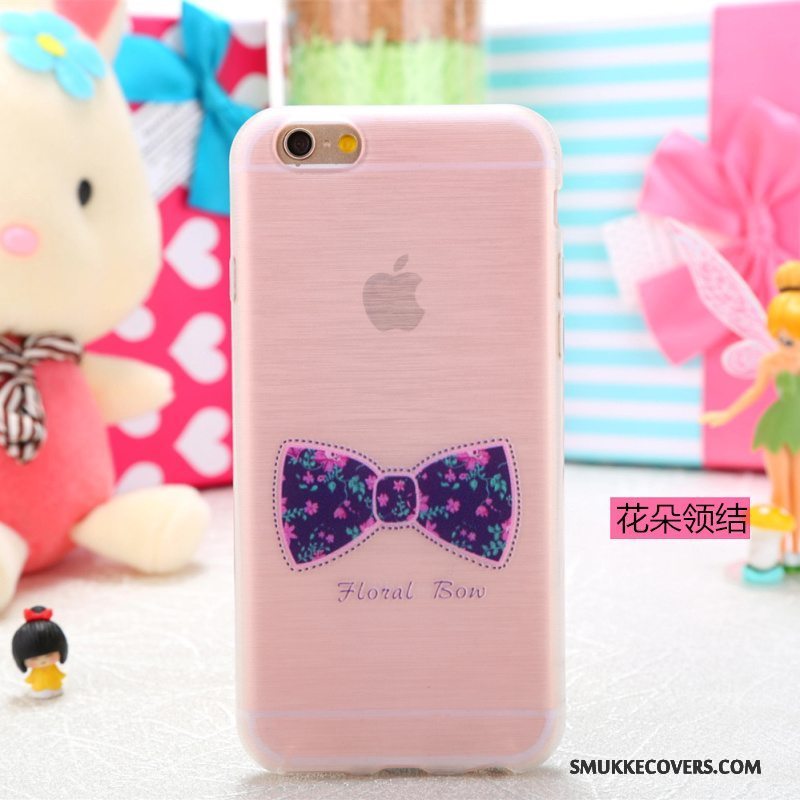 Etui iPhone 5/5s Cartoon Telefongennemsigtig, Cover iPhone 5/5s Farve Smuk