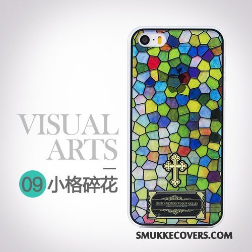 Etui iPhone 5/5s Farve Af Personlighed Smuk, Cover iPhone 5/5s Kreativ Telefon