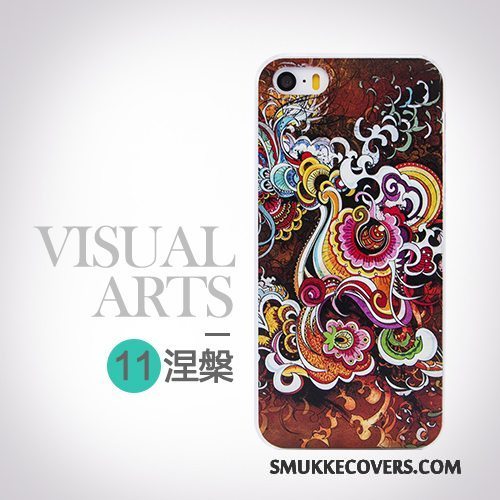 Etui iPhone 5/5s Farve Af Personlighed Smuk, Cover iPhone 5/5s Kreativ Telefon