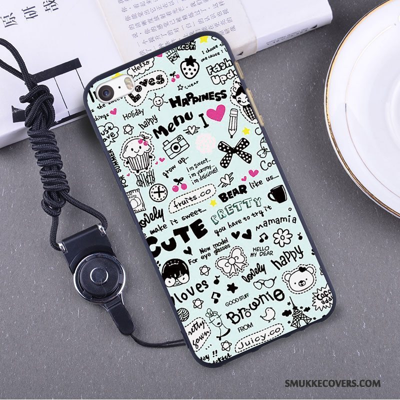 Etui iPhone 5/5s Farve Telefonnubuck, Cover iPhone 5/5s Beskyttelse Tynd