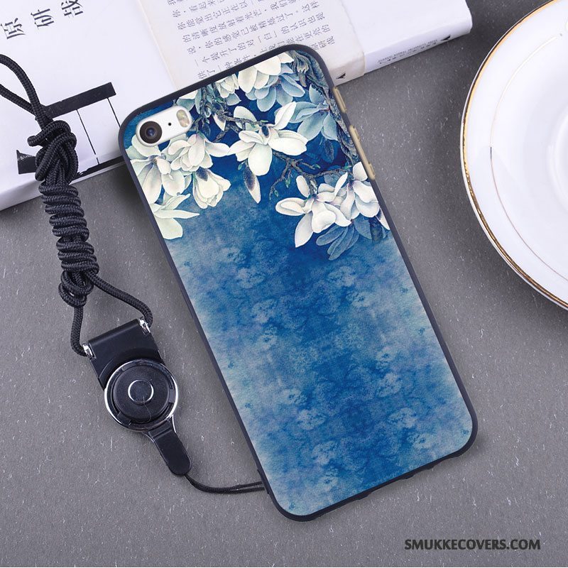 Etui iPhone 5/5s Farve Telefonnubuck, Cover iPhone 5/5s Beskyttelse Tynd