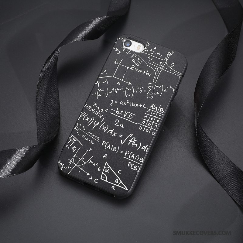 Etui iPhone 5/5s Kreativ Af Personlighed Trendy, Cover iPhone 5/5s Hård Telefon
