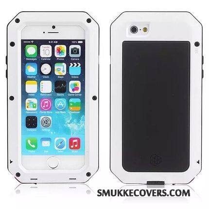Etui iPhone 5/5s Metal Ny Ramme, Cover iPhone 5/5s Beskyttelse Tre Forsvar Anti-fald