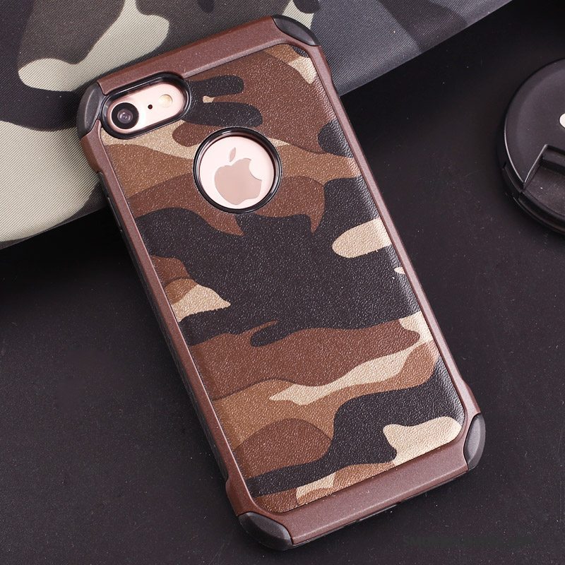 Etui iPhone 5/5s Silikone Anti-fald Blå, Cover iPhone 5/5s Tasker Camouflage Telefon