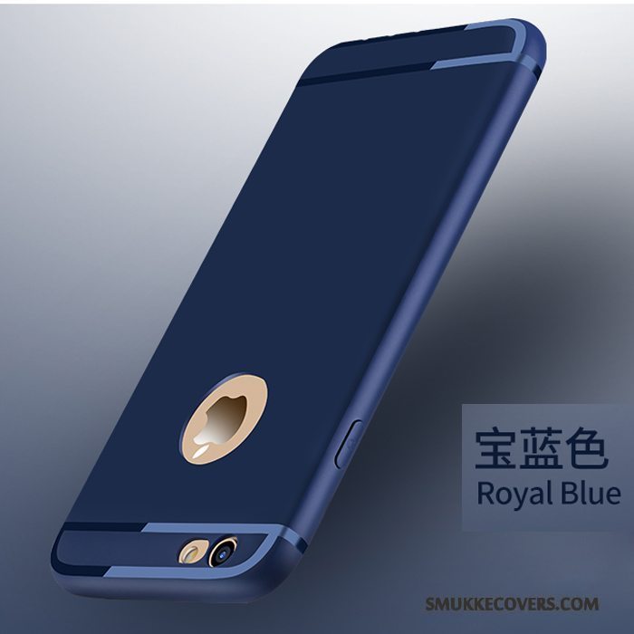 Etui iPhone 5/5s Silikone Anti-fald Guld, Cover iPhone 5/5s Blød Simple Nubuck