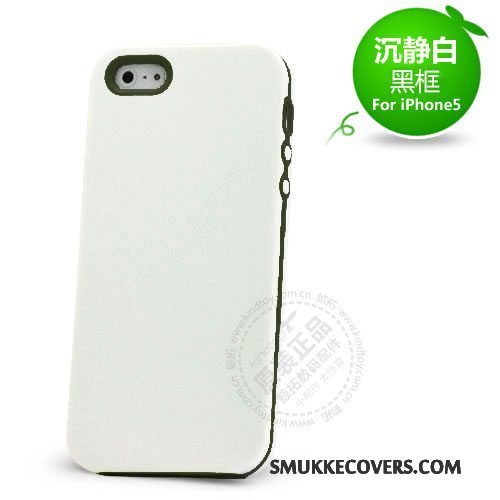 Etui iPhone 5/5s Silikone Rød Anti-fald, Cover iPhone 5/5s Beskyttelse Telefon